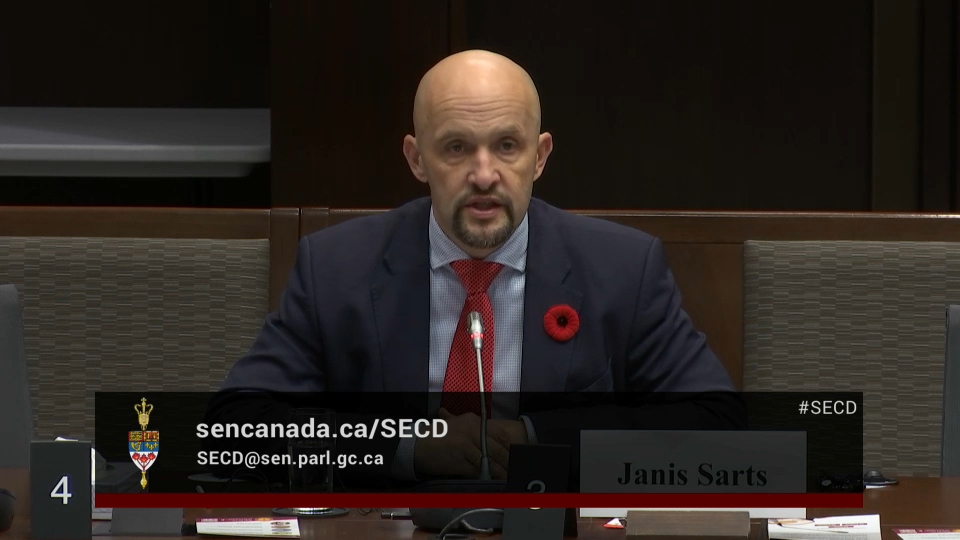 In Committee from the Senate of Canada : National Security, Defence and Veterans Affairs – November 3, 2025