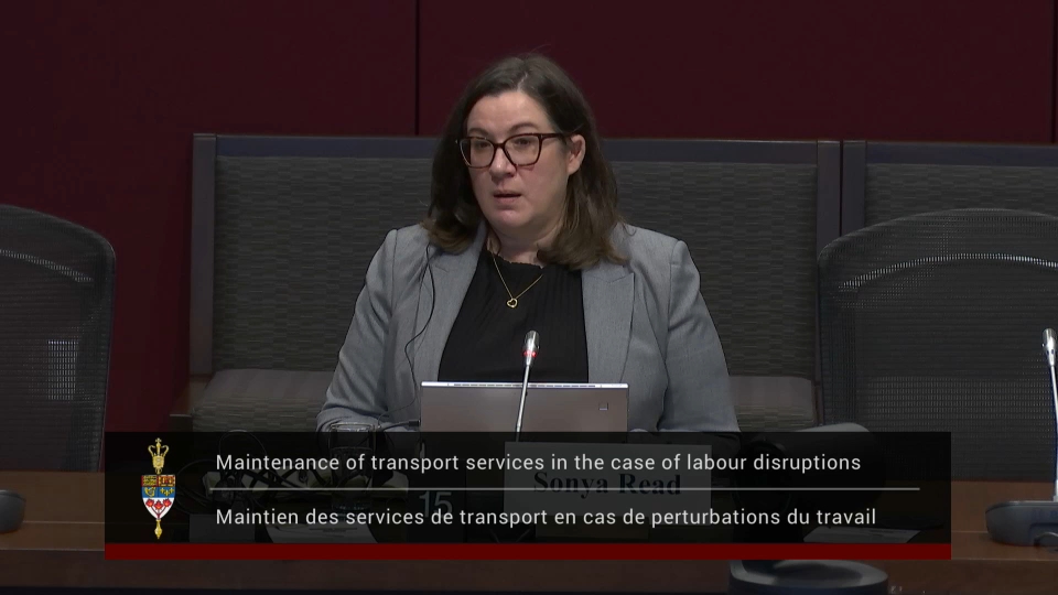 In Committee from the Senate of Canada : Transport and Communications – October 28, 2025