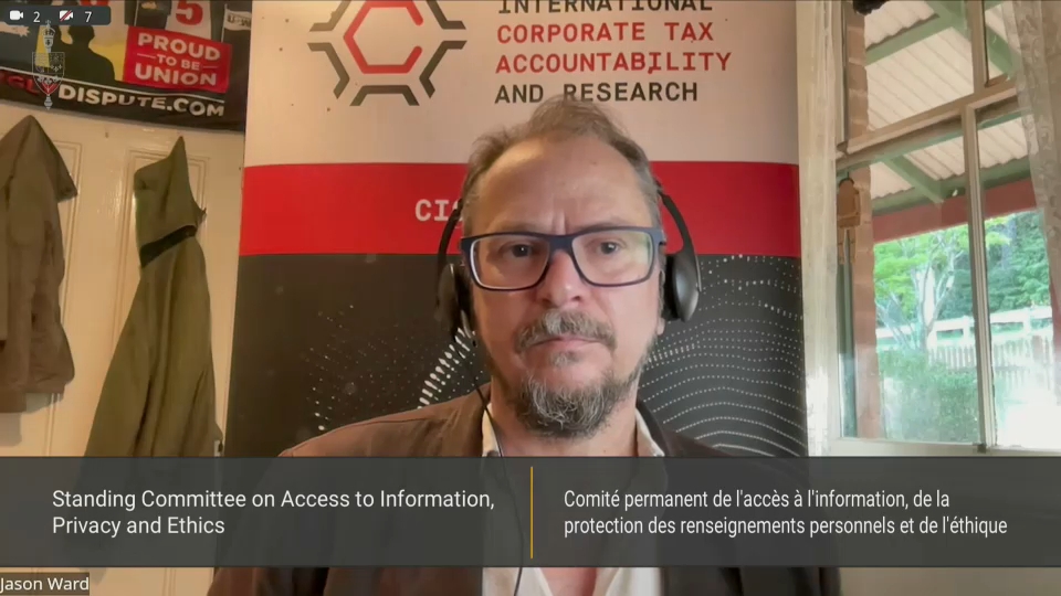 In Committee from the House of Commons : Access to Information, Privacy and Ethics – October 22, 2025