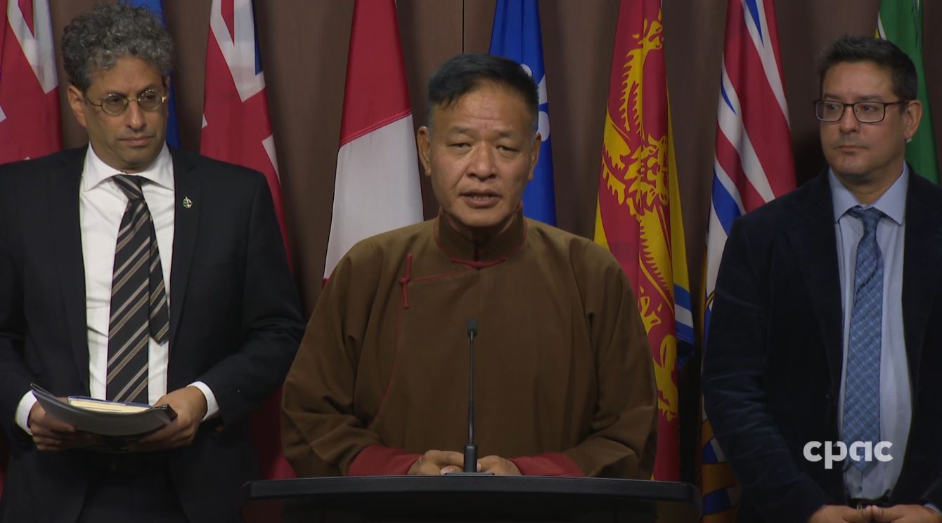 Tibet’s Govt-in-Exile Leader Speaks with Reporters in Ottawa – October ...