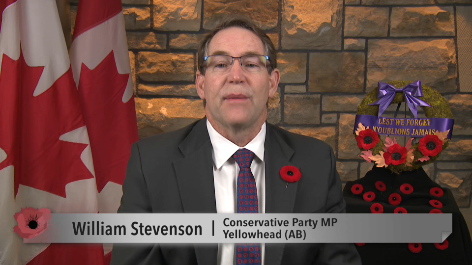MP Messages : William Stevenson – Remembrance Day 2025