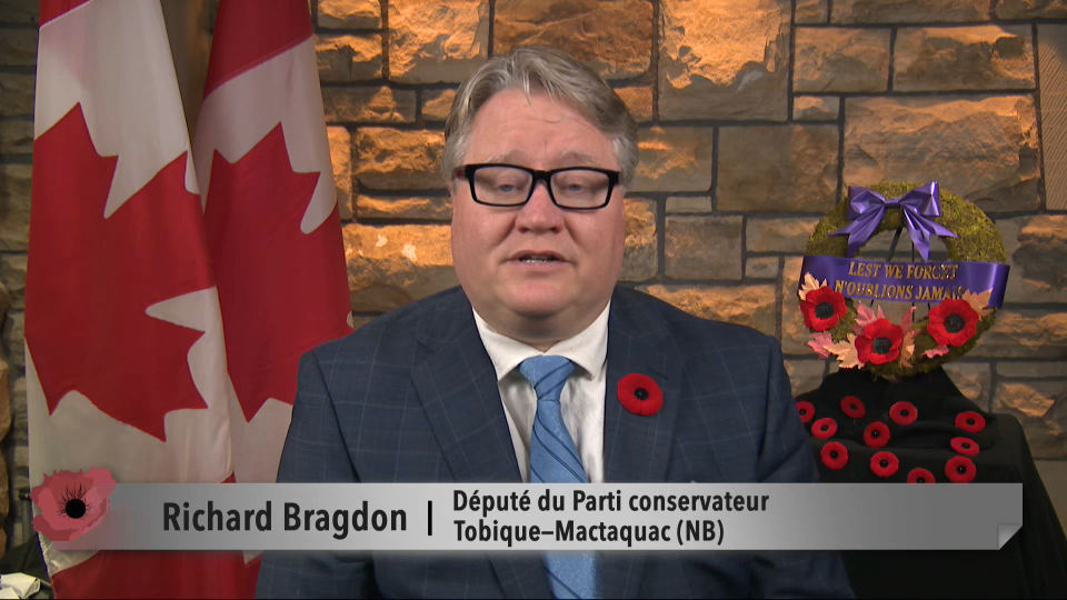 MP Messages : Richard Bragdon – Remembrance Day 2025
