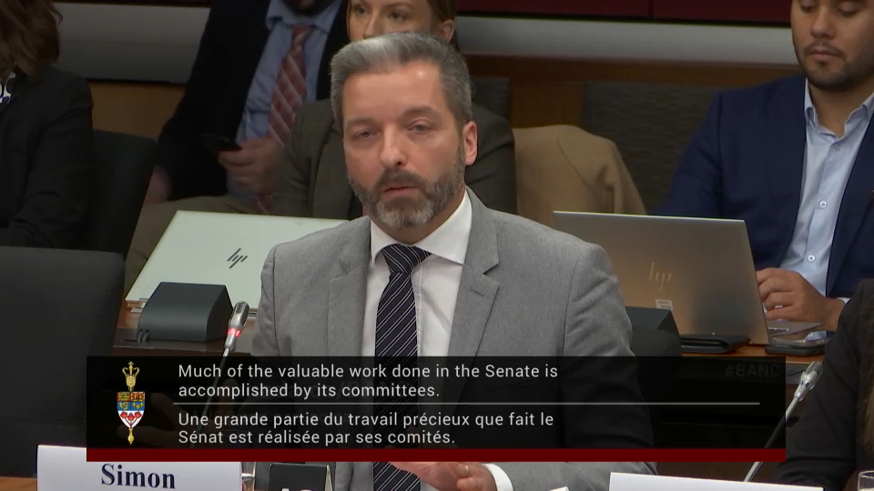 In Committee from the Senate of Canada : Banking, Commerce and the Economy – November 27, 2025