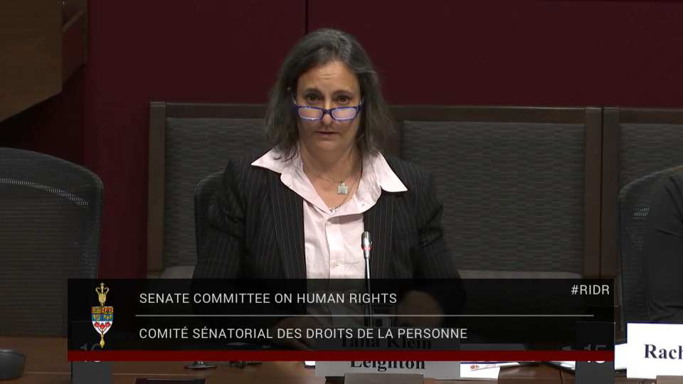 In Committee from the Senate of Canada : Human Rights – November 24, 2025