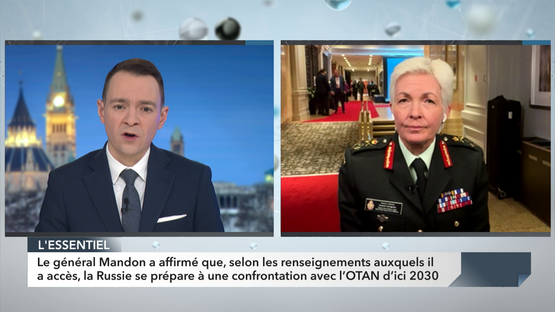 L'Essentiel : Entrevue avec la générale Jennie Carignan – 21 novembre 2025