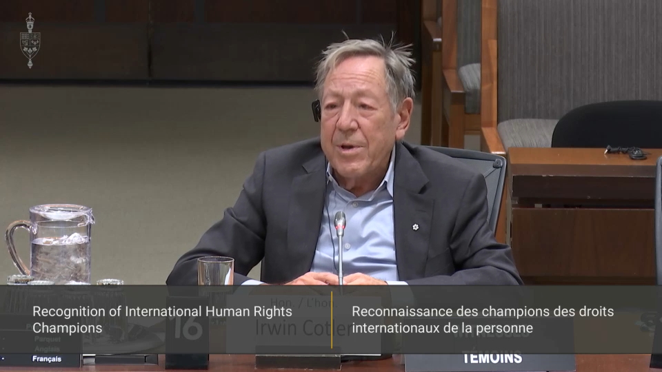 In Committee from the House of Commons : Subcommittee on International Human Rights – December 1, 2025 (1 of 2)