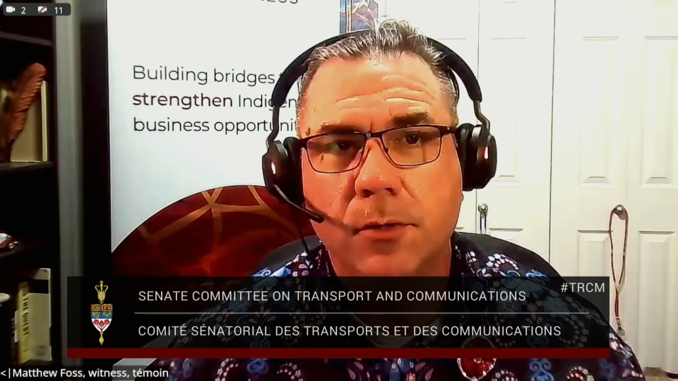 In Committee from the Senate of Canada : Transport and Communications – November 5, 2025