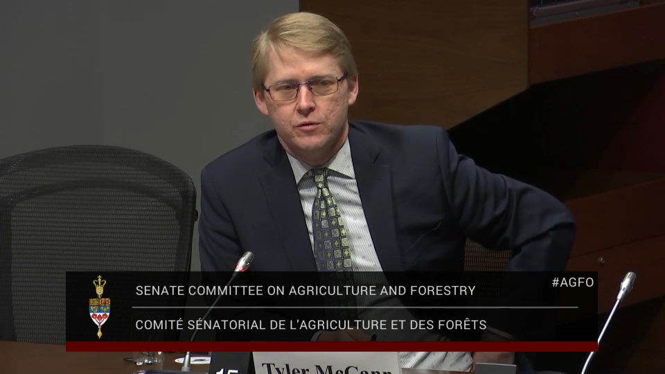 In Committee from the Senate of Canada : Agriculture and Forestry – November 27, 2025