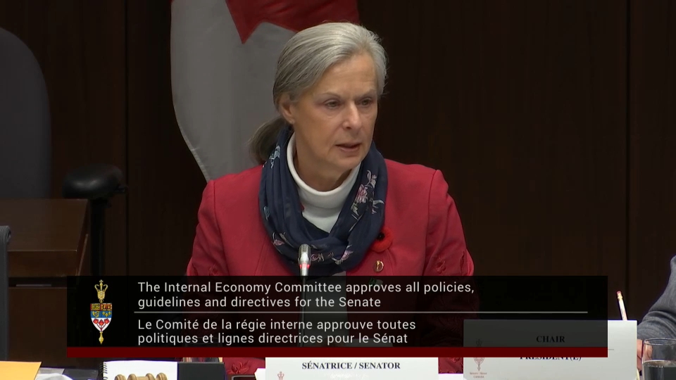 In Committee from the Senate of Canada : Internal Economy, Budgets and Administration – November 6, 2025