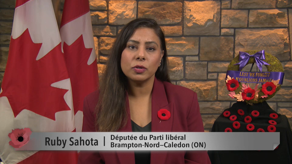 MP Messages : Ruby Sahota – Remembrance Day 2025