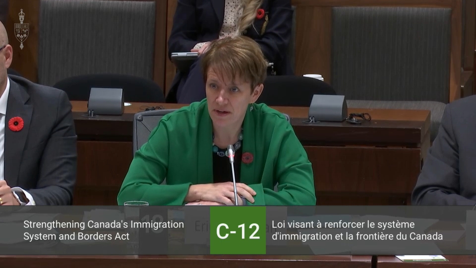 In Committee from the House of Commons : Public Safety and National Security – November 6, 2025