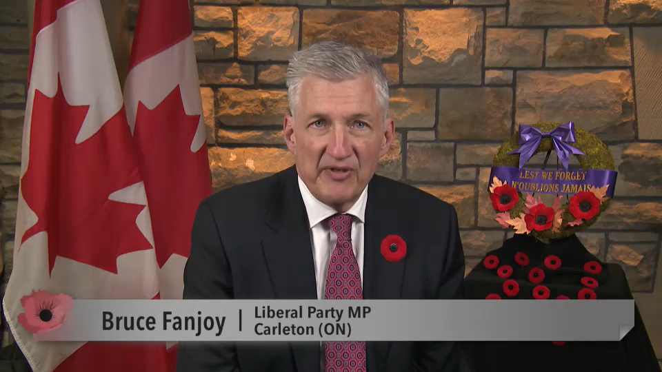 MP Messages : Bruce Fanjoy – Remembrance Day 2025