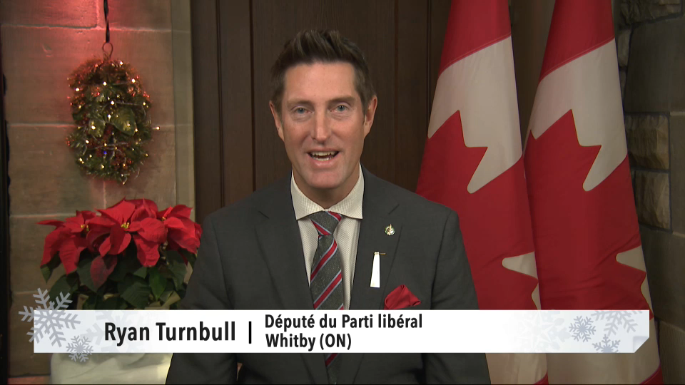 MP Messages : Ryan Turnbull – Holiday Greetings 2025
