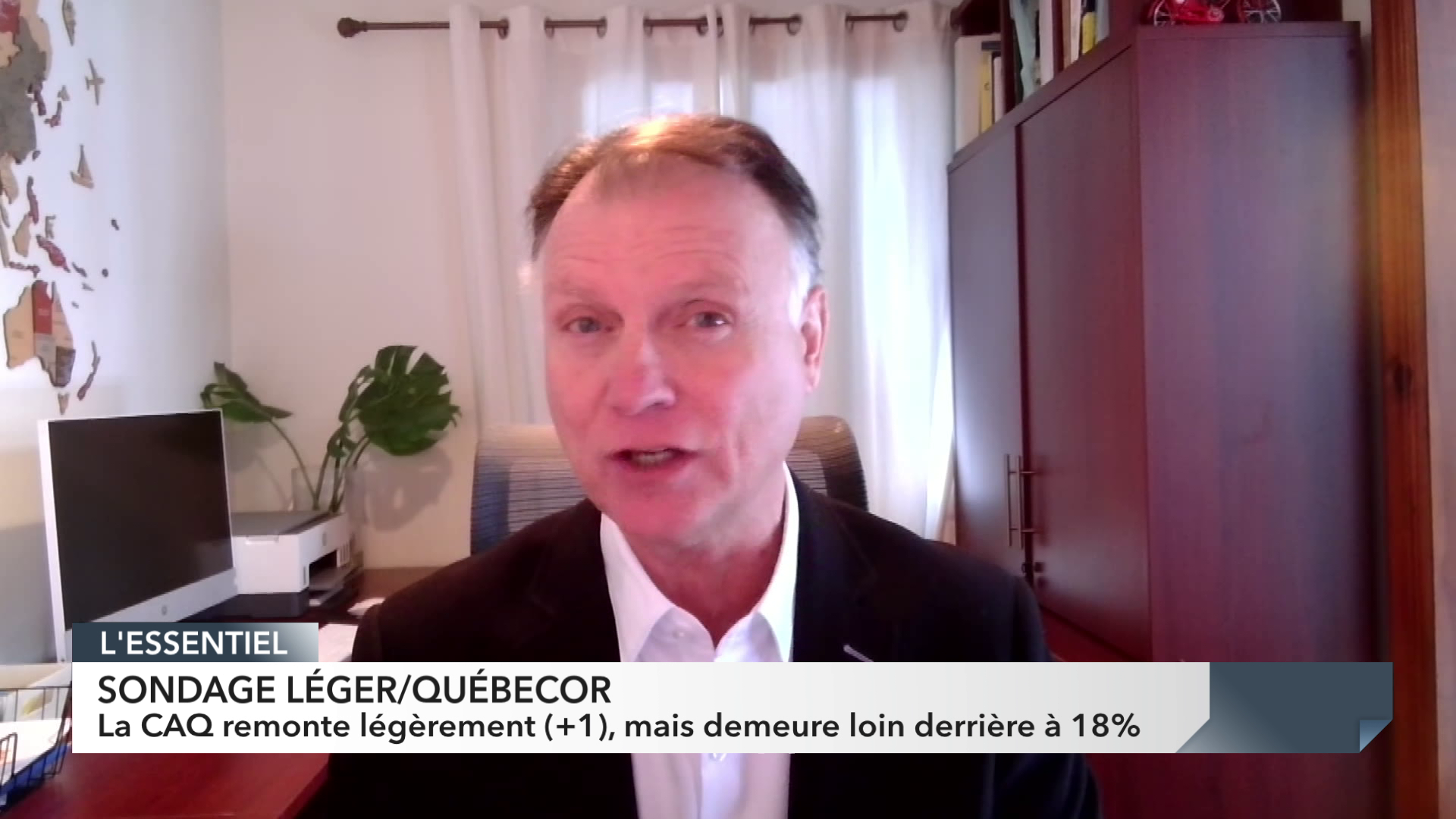 L'Essentiel : Analyse de la dégringolade du chef du PLQ dans un nouveau sondage