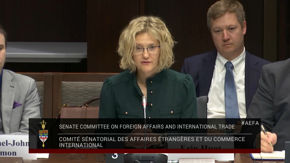 In Committee from the Senate of Canada : Foreign Affairs and International Trade – December 10, 2025