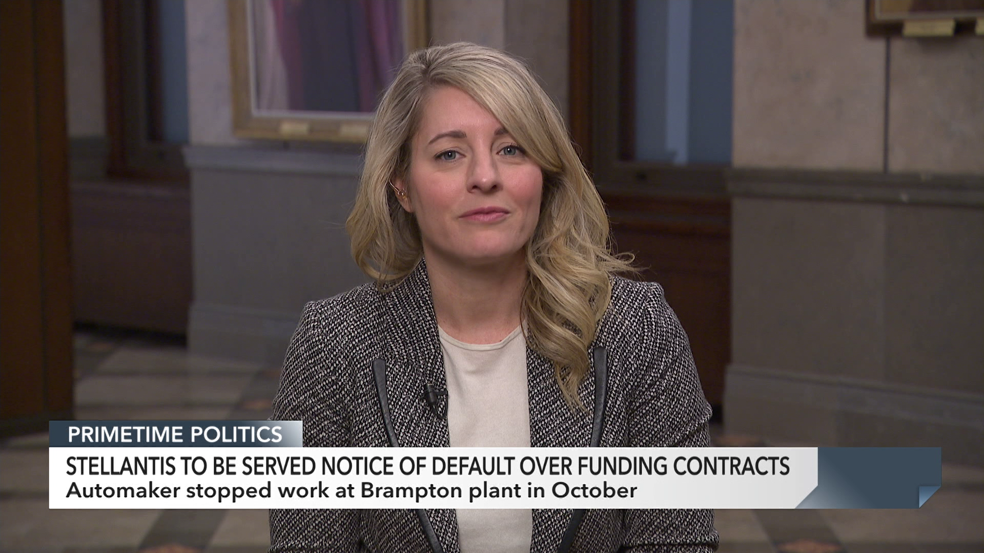 PrimeTime Politics : The Government Goes After Stellantis – December 10, 2025