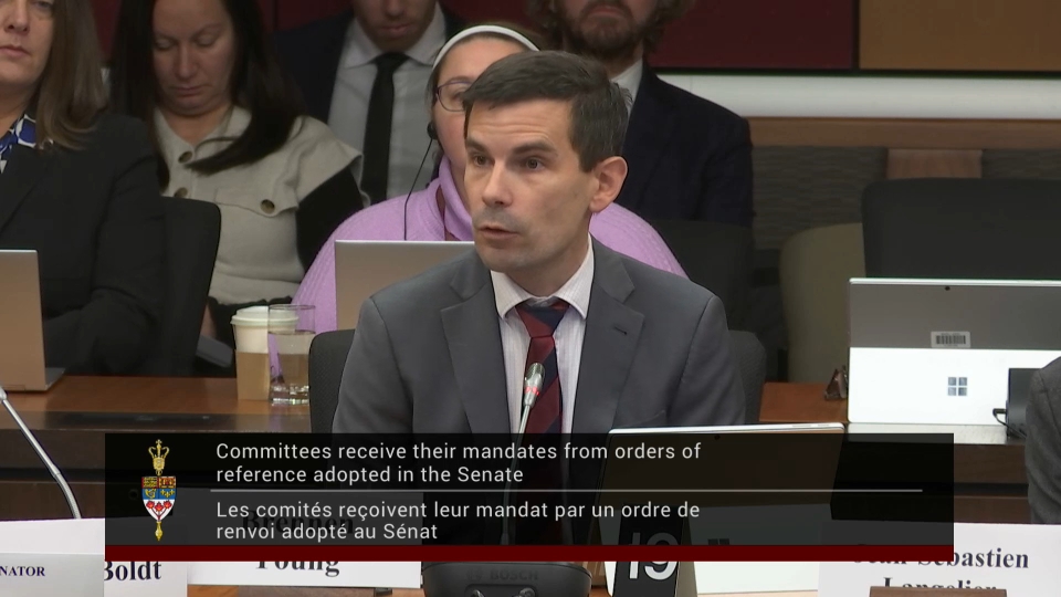In Committee from the Senate of Canada : National Finance – December 9, 2025 (1 of 2)