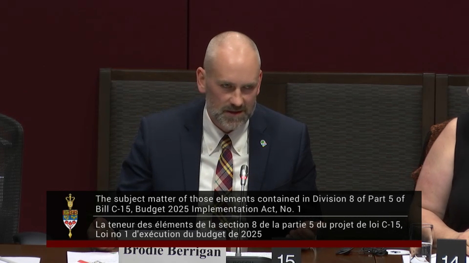 In Committee from the Senate of Canada : Agriculture and Forestry – December 9, 2025