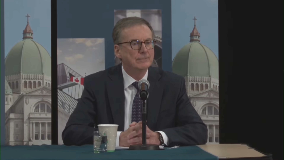 Headline Politics : Bank of Canada Governor Holds a News Conference in Montreal – December 16, 2025