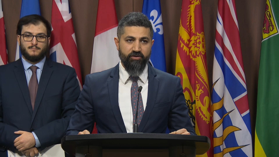 Headline Politics : Canadian Delegates Denied Entry to West Bank Hold News Conference