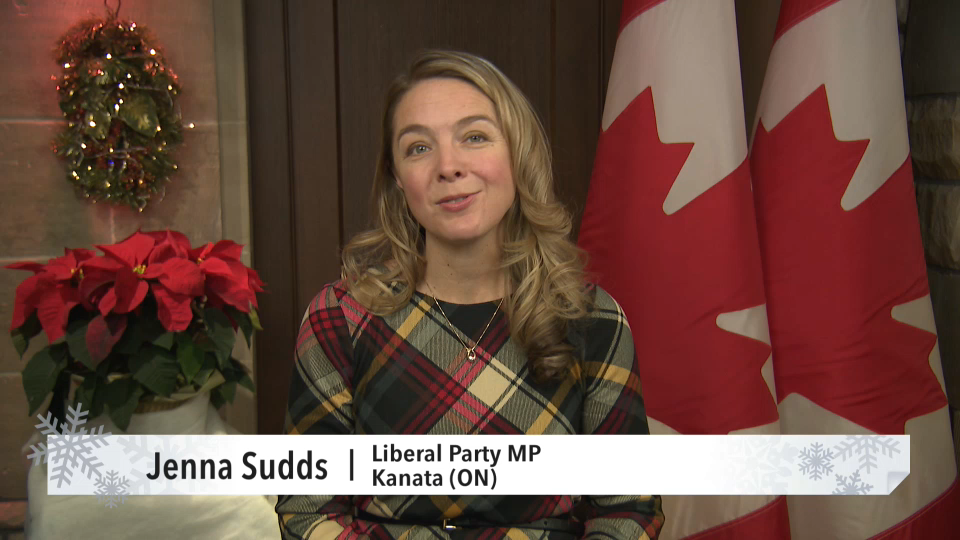 MP Messages : Jenna Sudds – Holiday Greetings 2025