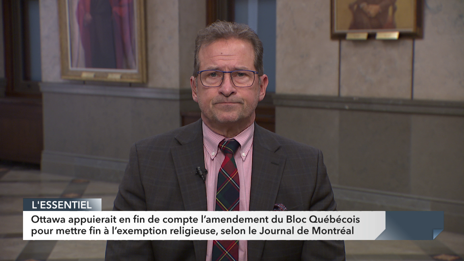 L'Essentiel : Bilan de fin de session avec le chef du Bloc Québécois – 9 décembre 2025