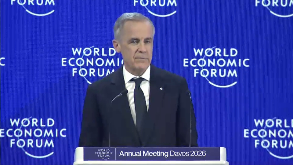 À la une : Forum économique mondial : Discours du PM Mark Carney