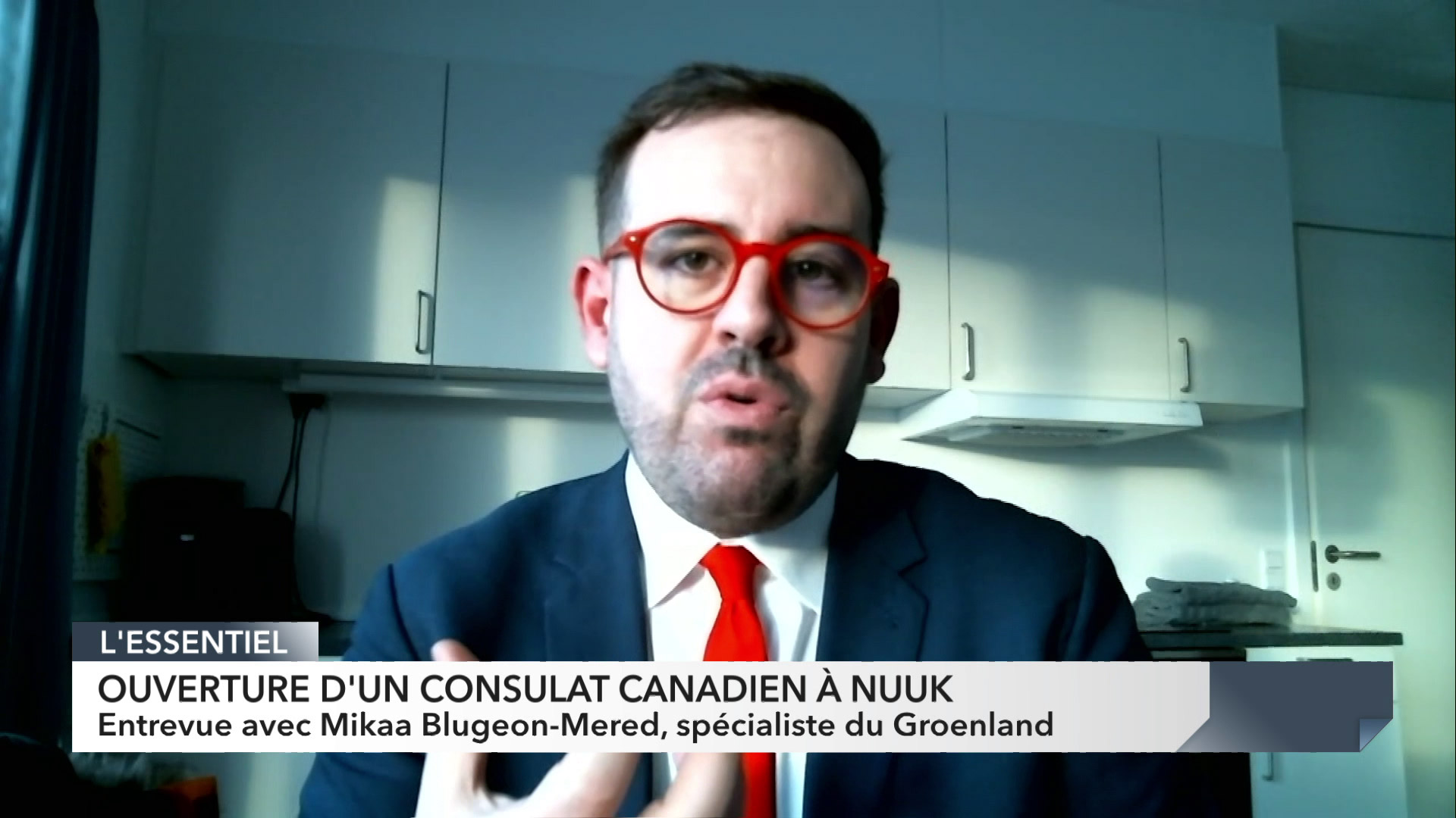 L'Essentiel : Consulat canadien à Nuuk : entrevue avec un spécialiste du Groenland