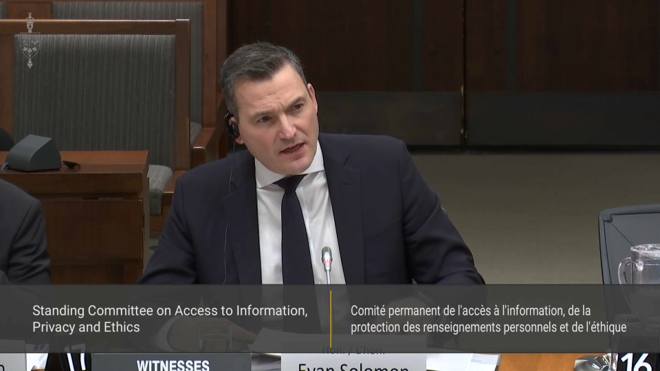 In Committee from the House of Commons : Access to Information, Privacy and Ethics – February 5, 2026