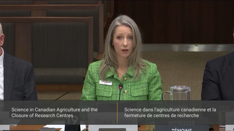 In Committee from the House of Commons : Agriculture and Agri-Food – February 26, 2026