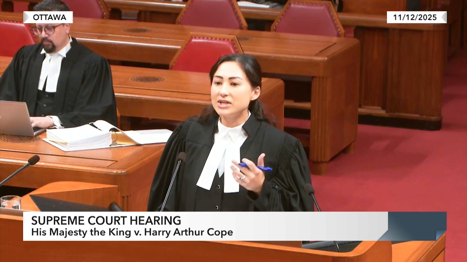 Supreme Court Hearings : His Majesty the King v. Harry Arthur Cope