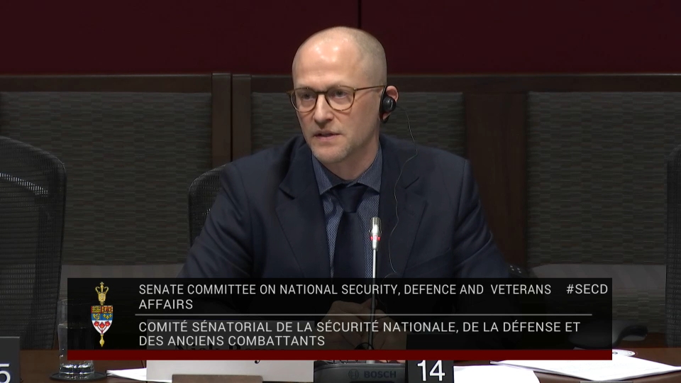 Les comités du Sénat : Sécurité nationale, la défense et les anciens combattants – 11 février 2026