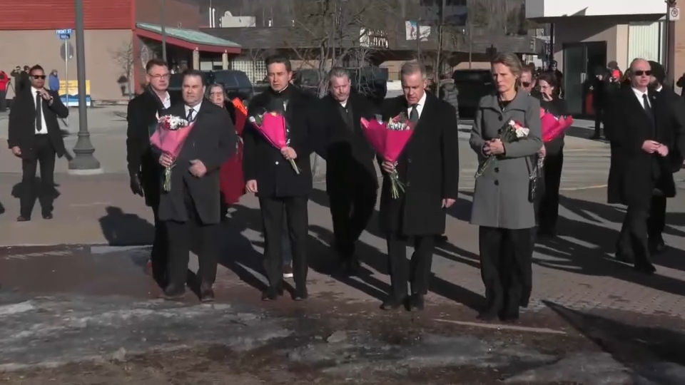 Headline Politics : Federal Leaders Visit Tumbler Ridge Memorial – February 13, 2026