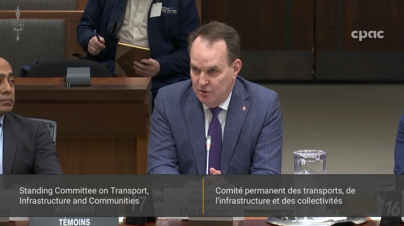 Les comités de la chambre des communes : Transports, de l'infrastructure et des collectivités – 23 février 2026