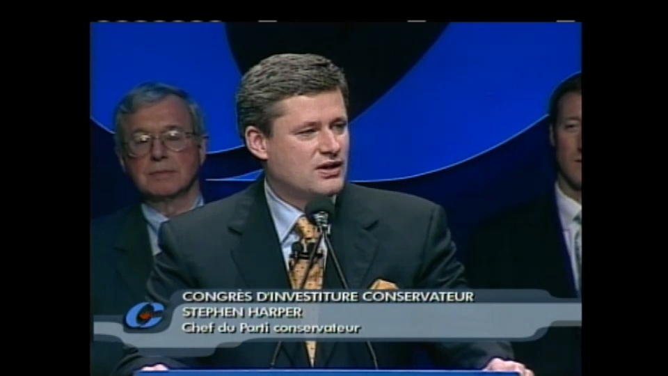 CPAC Special : 2004 Conservative Leadership Convention – Stephen Harper Victory Speech