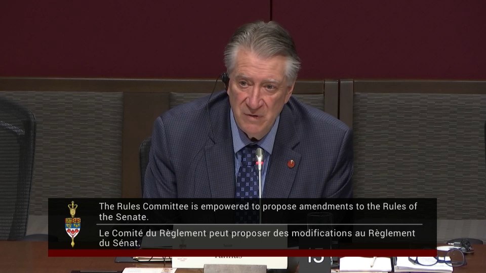 In Committee from the Senate of Canada : Rules, Procedures and the Rights of Parliament – February 10, 2026