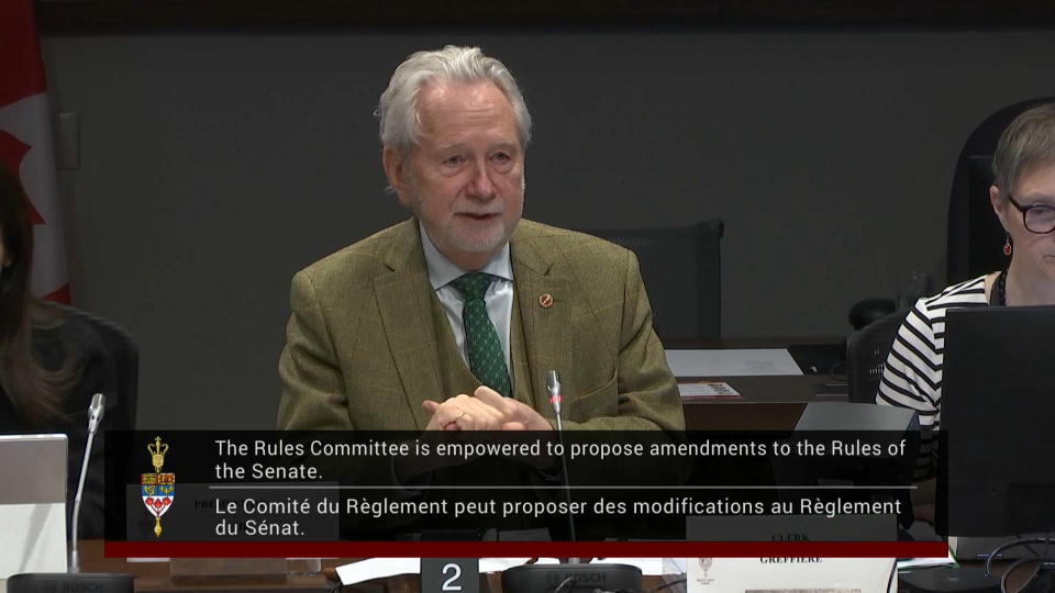 In Committee from the Senate of Canada : Rules, Procedures and the Rights of Parliament – February 24, 2026