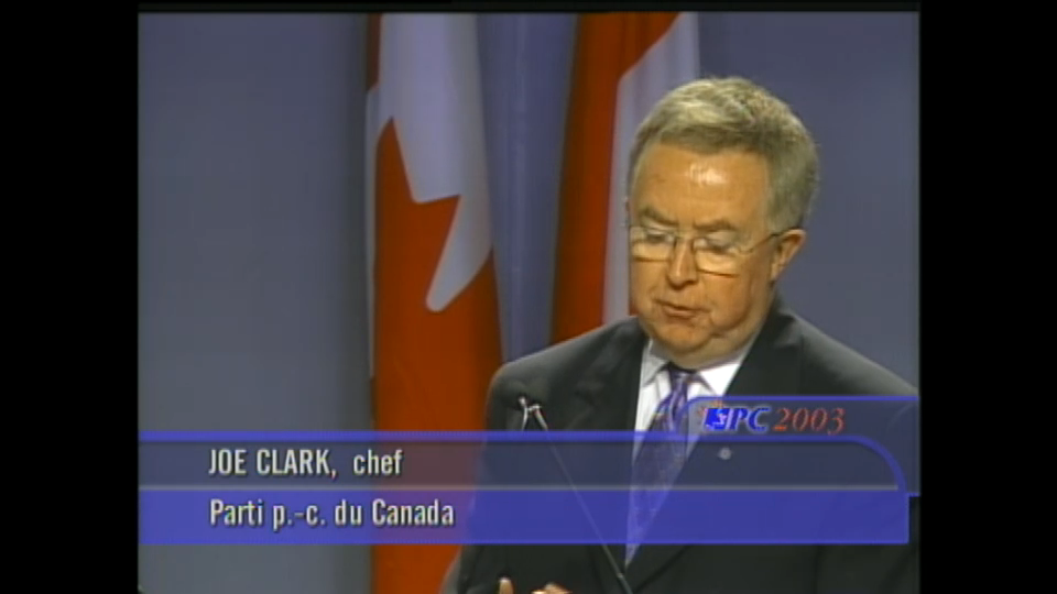 CPAC Special : 2003 PC Leadership – Interview with Joe Clark