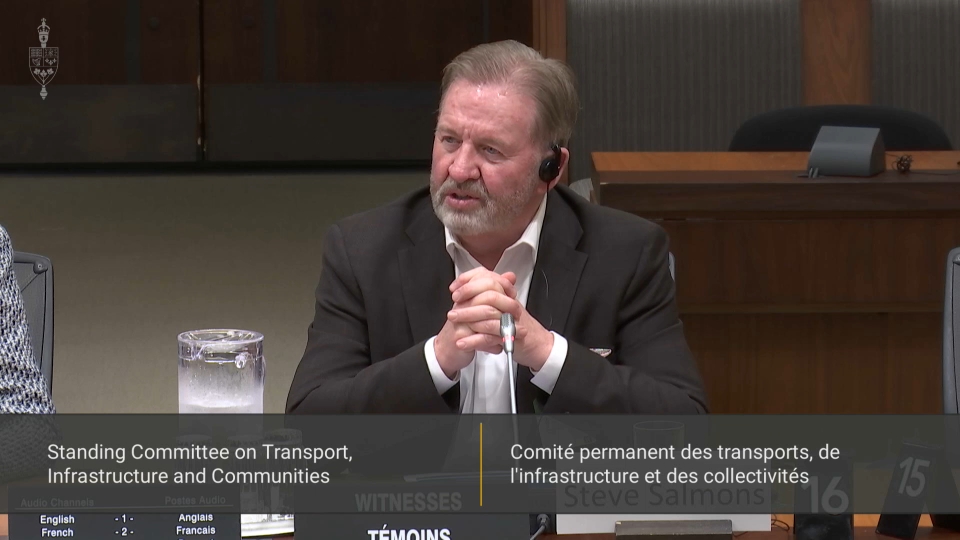 Les comités de la chambre des communes : Transports, infrastructure et collectivités – 9 mars 2026