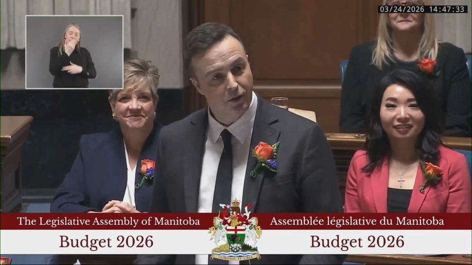 Public Record : Manitoba Finance Minister Presents 2026 Budget – March 24, 2026