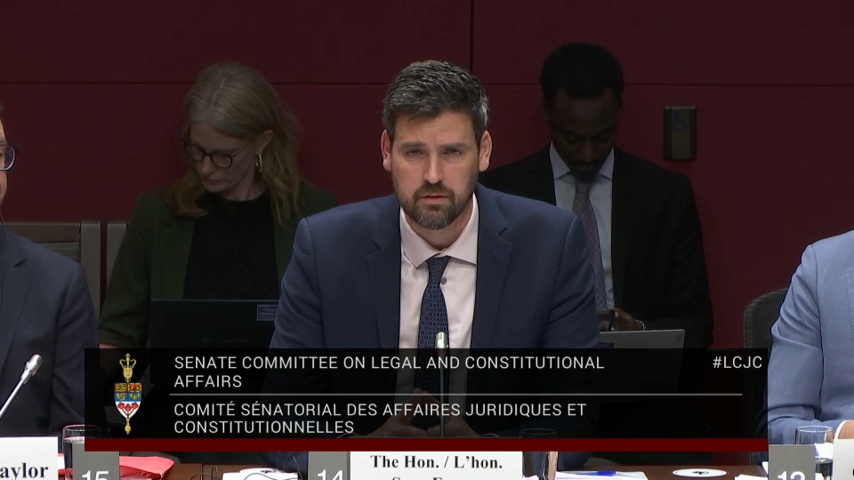 In Committee from the Senate of Canada : Legal and Constitutional Affairs – March 25, 2026