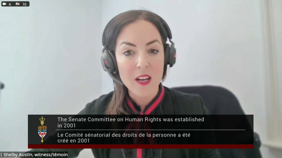 Les comités du Sénat : Droits de la personne – 13 avril 2026