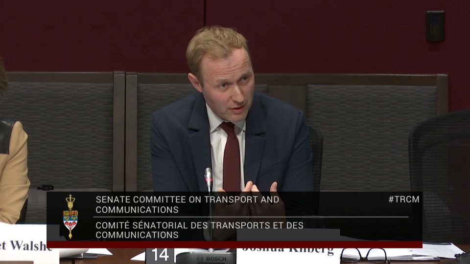 Les comités du Sénat : Transports et communications – 29 avril 2026