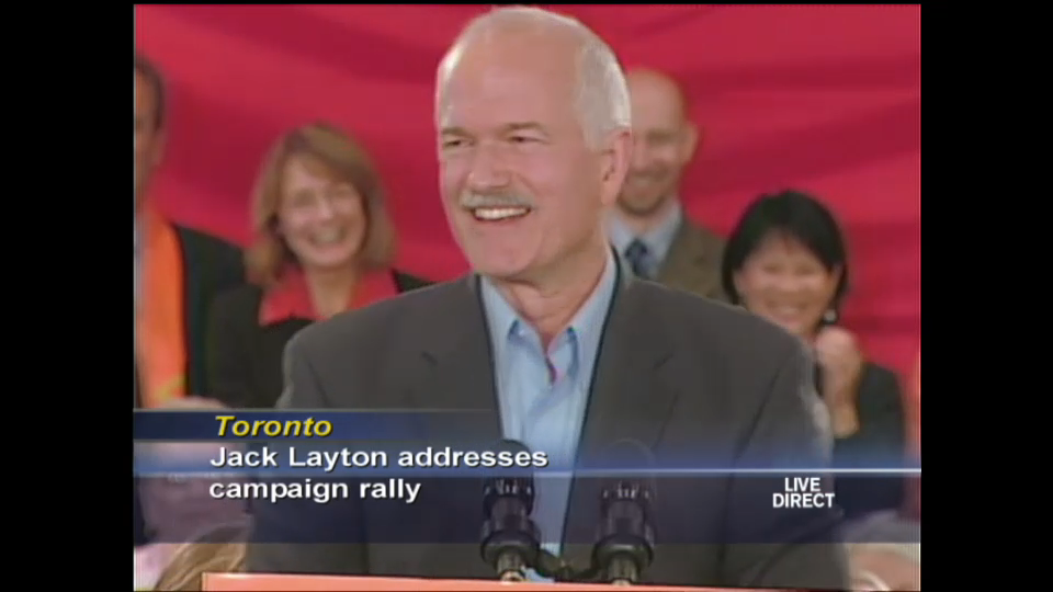 Leaders' Tour : Vote 2008 – October 10, 2008 (Part 2 of 4)