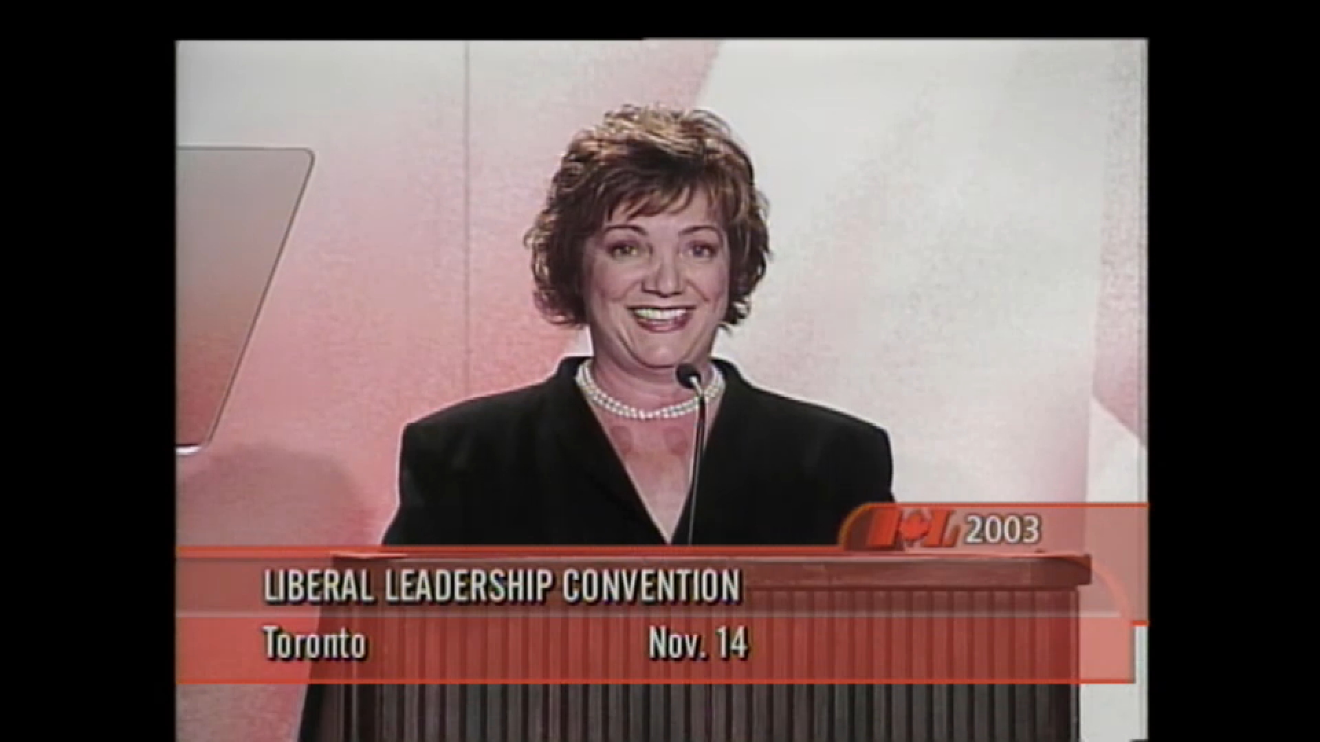 CPAC Special : 2003 Liberal Leadership – Sheila Copps Addresses Delegates