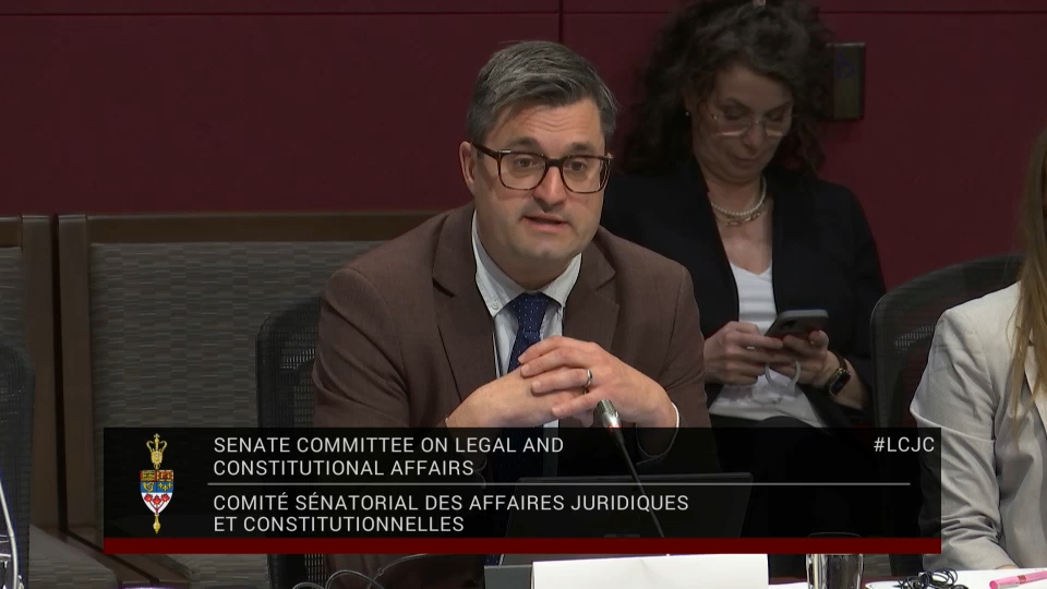 In Committee from the Senate of Canada : Legal and Constitutional Affairs – May 7, 2026