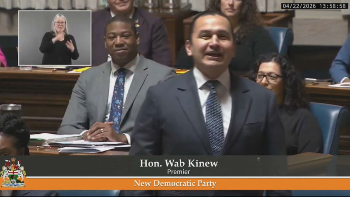 Provincial Politics : Question Period from the Legislative Assembly of Manitoba – April 22, 2026