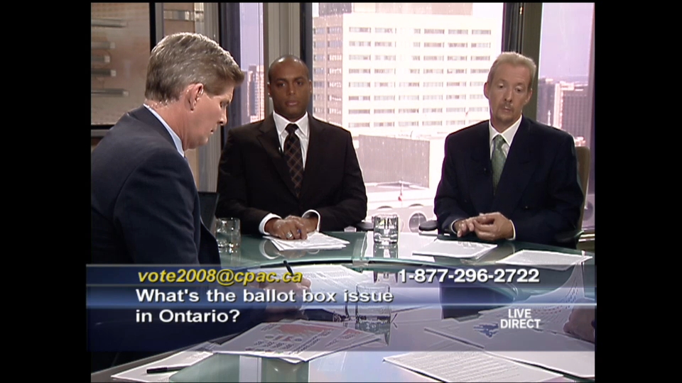 CPAC Special : Vote 2008 - Election Day Provincial Recap – Ontario (2 of 2)