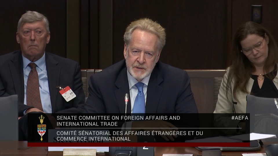 In Committee from the Senate of Canada : Foreign Affairs and International Trade – May 27, 2026