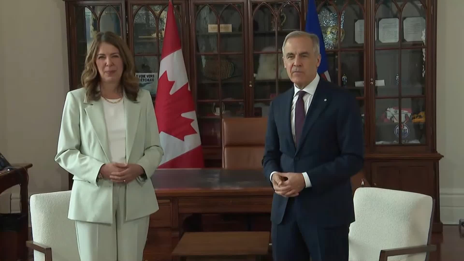 Headline Politics : PM Mark Carney Meets with Alberta Premier Danielle Smith – May 8, 2026